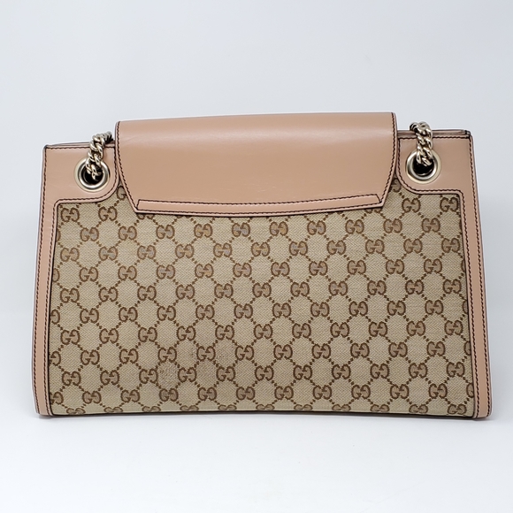 💯 Auth Gucci Chain Emily Canvas Shoulder Bag - Picture 2 of 8